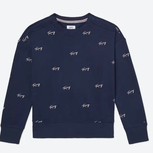 Tommy Hilfiger “Tommy” signature crewneck size small - Picture 1 of 6